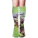 Produktbild 50cm Chameleon Casual Athletic Running Long Socks Novelty Knee High Sock