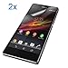 Produktbild smartec24® 2x Sony Xperia Z1 Premium Displayschutzfolie ULTRA CLEAR. Kristallklare Displayschutzfolie 100% passgenau für Ihr Sony Experia Z1