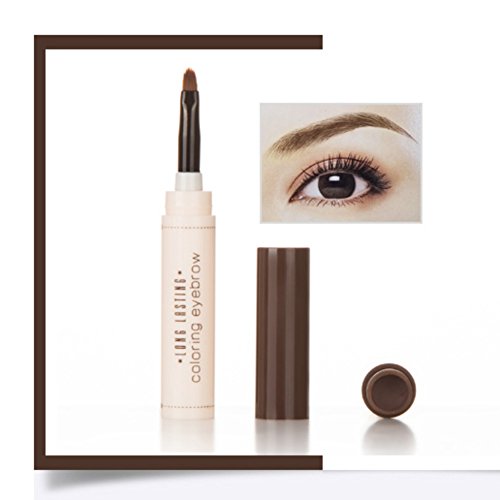 ROPALIA 5 Farben Wasserdichte Augenbrauen Gel Creme Mit Pinsel