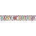 Produktbild Amscan 9900025 "Happy 18th Birthday Holografisches Banner, 2,7 m
