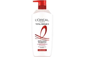 L'Oréal Paris Total Repair 5 Shampoo, 800ml | With Keratin XS | Repairs 5 signs of damaged hair