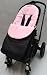 Footmuff/Cosy Toes Compatible with Pushchairs Buggies Prams Strollers Light Pink