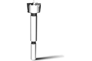 FIMIBUKE Mèche Forstner 20 mm pour bois,Foret à Ailettes Plates,longueur 90 mm avec tige ronde de 8 mm