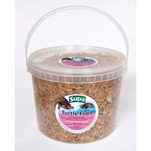 Supa Turtle & Terrapin Food Schildkrötenfutter, für alle Schildkrötenarten geeignet, 10000ml