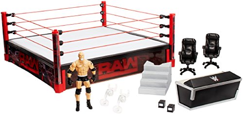 Preisvergleich Produktbild WWE Elite WRESTLEMANIA Ring Spielset