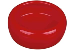 Trixie Miska ceramiczna z zaokrągloną krawędzią do nalewania dla chomika, 100 ml, 1 sztuka (różne kolory)