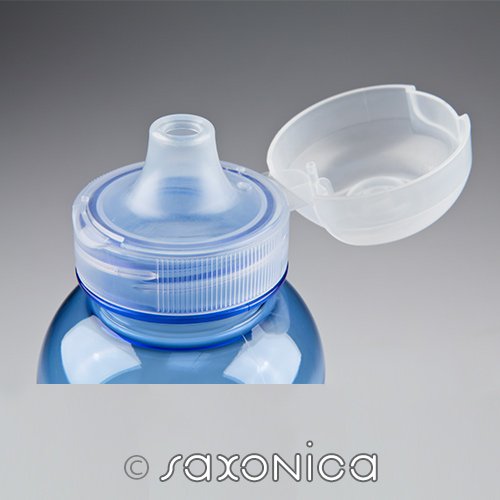 SAXONICA Trinkverschluss Flip Top, Transparent Passend für Tritanflaschen 410227