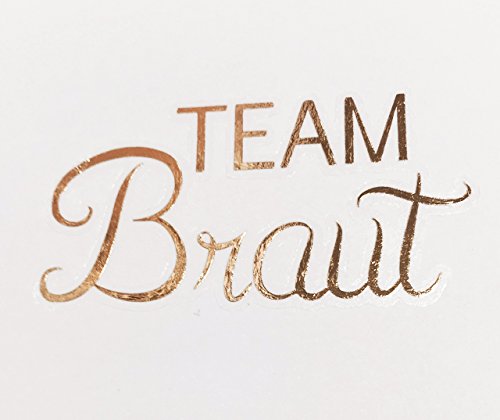 temporäres Tattoo Team Braut Hochzeit JGA Junggesellinnenabschied