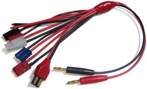Etronix 4.0mm to Deans/Futaba/JST/Tamiya/EC3/TRX/DIY Extra Wire