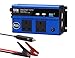 Produktbild Jacknthe Car Power Inverter 500 W modifiziert Sinus KFZ Konverter DC 12 V auf AC 220 V Peak 750 W Konverter mit 4,8 A Dual USB Ladegerät, 2 x UK-Steckdosen und Dual Zigarettenanzünder Steckdosen