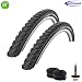 Produktbild Schwalbe 2 x Marathon Fahrradreifen GT-365 Reflex Pannenschutz 40-622 + 2 Schläuche DV19
