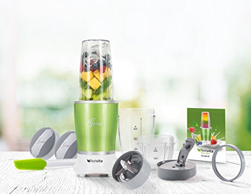 Genius Feelvita Nutri Mixer | 20 Teile | Stand-Mixer | Smoothie-Maker | Mixen | Rühren | 23000 UpM | 600 Watt | 1 Liter | Bekannt aus TV | NEU - 3
