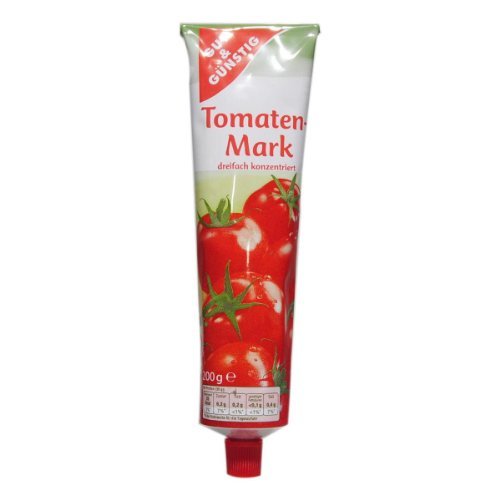 Gut&Günstig Tomaten-Mark dreifach konzentriert - 1 x 200 g Gut&Günstig Tomaten-Mark dreifach konzentriert - 1 x 200 g