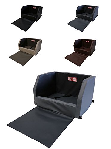 Preisvergleich Produktbild Autohundebett, Autohundesitz, Autobett, Beifahrersitz, XS-S (XS, Grau / Dunkelgrau)
