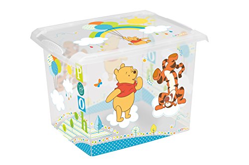 Keeper "Filip - Winnie The Pooh" Storage Box, Transparent, 20.5 Litre