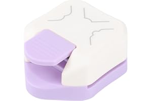 Yuemsh Beauty Punch, Coupe-Papier d' 3 en 1 pour L'Artisanat en Papier, Stratifié, Papier Cartonné, Carte de Visite