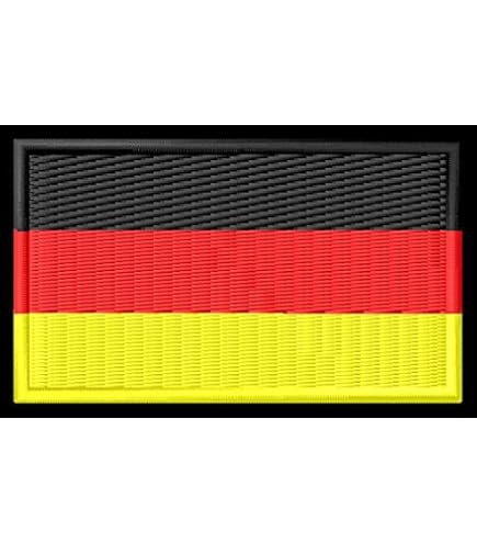 Diseño De Parche Bordado Con La Bandera De Alemania - Foto 7