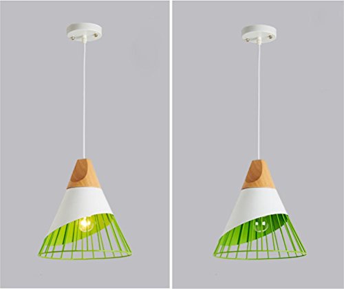 Preisvergleich Produktbild WD Restaurant Kronleuchter Bar Wohnzimmer Schlafzimmer Studie Massivholz Kronleuchter , Green,green