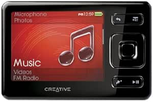 Creative Zen MX FM MP3-/Video-Player 8 GB mit Radio schwarz
