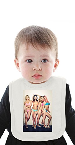 Selena Gomez Spring Breakers Organic Baby Bib With Ties Medium