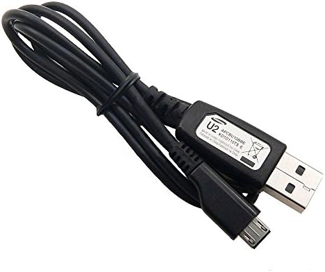 Genuine Black Micro USB 2.0 Data Cable Charging Charger Sync USB 2.0 A to Micro B Lead for Samsung Galaxy S6/S6 Edge/S6 Edge+/S6 Active S5 Mini S4 I9500/S4 - (Bulk Packed)