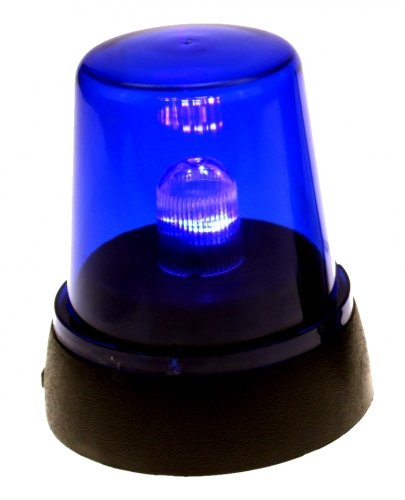 LED POLIZEI BLAULICHT Signallampe SIGNAL RUNDUMLEUCHTE WARN LEUCHTE Diskolampe