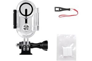 PALUMMA Custodia Subacquea per Insta360 GO 3, Guscio Protettivo per Immersione con Staffa, Accessori per Fotografia Subacquea, 40M