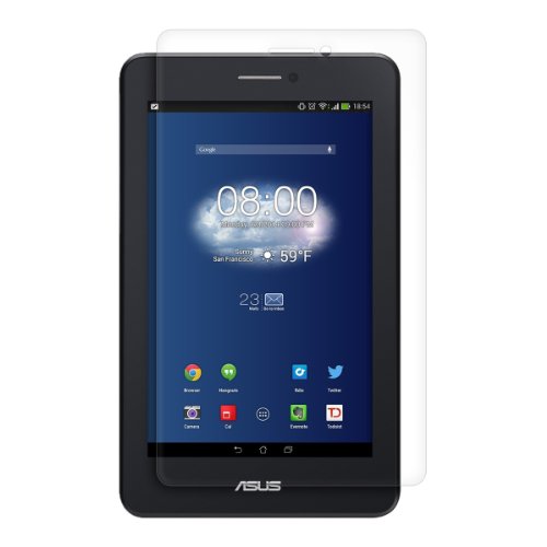 3in1 Set: kwmobile Hülle für Asus Fonepad 7 ME175CG – Tabletcover Slim Case Tablet Schutzhülle – Smart Cover Tabletcase Schwarz + Folie, kristallklar + Stylus, Schwarz - 9