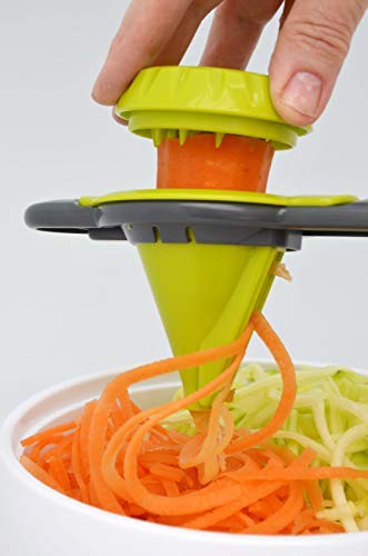 Neat Ideas spiraveg spiralizer- Turn verdure in Veggie spaghetti green/grey