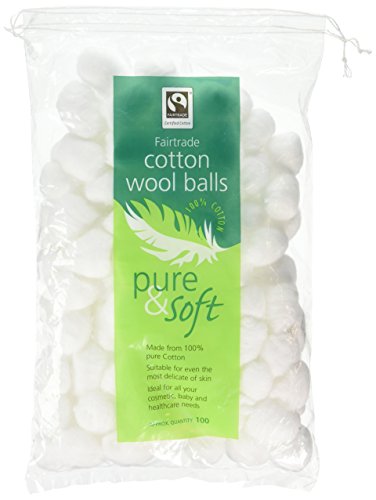 Pure & Soft 100 Cotton Wool Balls