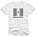 Produktbild DOPPLER EFFECT - T-Shirt, Weiss-Schwarz Gr.S