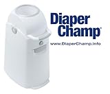 Geruchsdichter Windeleimer Diaper Champ large blau – für normale Müllbeutel - 5