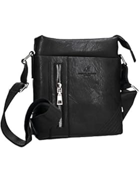 Umgehängt herren ARMATA DI MARE schwarz bandolier taschen kleine mehrfach