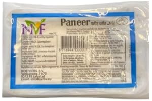 Kajal frischer indischer Käse-Paneer 1 x 400 g, ideal für Curry-Pizza. Palak Paneer kann sowohl in vegetarischen als auch nicht-vegetarischen Gerichten verwendet werden