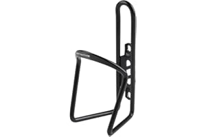 M-Wave Portabotellas Unisex BC de Aluminio, Negro, Negro EU