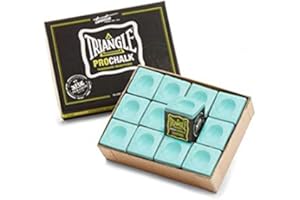 TRIANGLE PRO CHALK 12 PCS OF LIGHT GREEN FOR THE SERIOUS PLAYER**