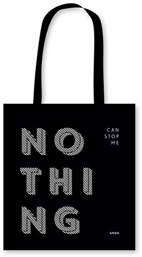 Preisvergleich Produktbild Stofftasche NOTHING can stop me (GROH Design)