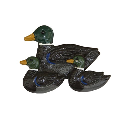 Preisvergleich Produktbild Breiter - Hutanstecker, Hutabzeichen, Hutschmuck, Anstecker: Entenfamilie