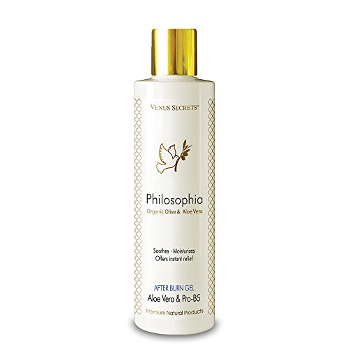 Aloe Vera Gel - After Sun / Burn With 100% Organic Aloe Vera and Pro B5 - 100ml - Soothes, Offers Instant relief , Moisturizes - Buy 2 & get FREE DELIVERY