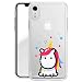 Produktbild Hülle für iPhone XR - Handyhülle mit Motiv und Optimalen Schutz Tasche Case Hardcase Cover Schutzhülle - Einhorn Bunte Haare