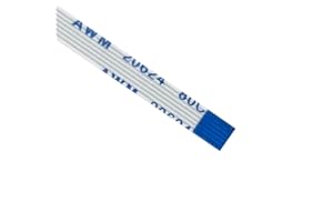 JINTAI Flex Cable Ribbon for Xinya E315127 AWM 20696 80C 30V VW-1 HF（6PIN 20cm x 0.35 cm）Flex Cable Flat Wire Line