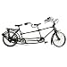 Produktbild MINIATUR NOSTALGIE MODELL FAHRRAD "TANDEM" RECYCLING HANDARBEIT - FAIR TRADE