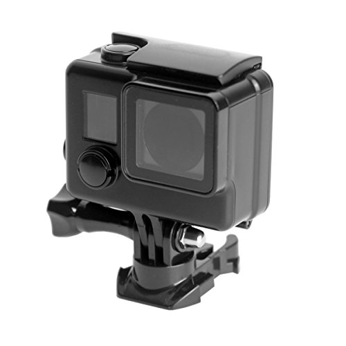 Fantaseal® 8-in-1 Wasserdicht Gehäuse Set für GoPro Gehäuse GoPro Black-Out Unterwasser Schutzgehäuse GoPro Schutzhülle Sekleton GoPro Schützend Housing + Direkte Montage Schnellspannschnalle + Schraubenschlüssel + Objektivschutz + Gehäusedeckel + Schraube + Schraubenschlüssel + Verschlussstecker für GoPro Hero3+ Hero4 - 8