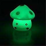 edealing (TM) 2er Pack Romantische ändernde Farbe 7 Neuheit Led Pilze Partei-Kerze-Nachtlicht-Lampen-Birne für Home Hochzeitsdeko - 3