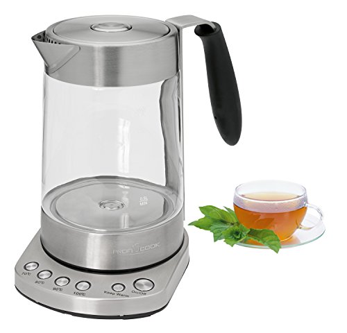 Profi Cook PC-WKS 1020 G Glas- Tee- Wasserkocher 2 in1 - 3