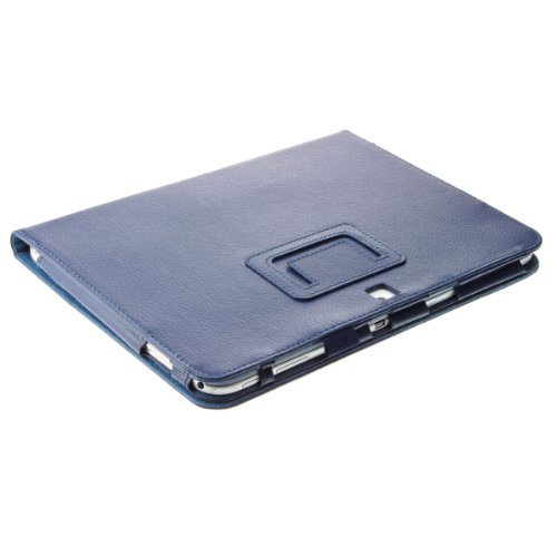 Design Tab3 10 1 Standtasche f  r SAMSUNG GALAXY TAB 3 P5200 P5210 P5220 H  lle Etui Tasche Case ULTRASLIM  Dunkelblau 