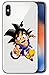 Produktbild Art Design Hülle für iPhone X/iPhone XS Son Goku Son Gohan Vegeta Super Saiyan DBZ Super GT Sayan Dragon Ball Z Soft Silikon