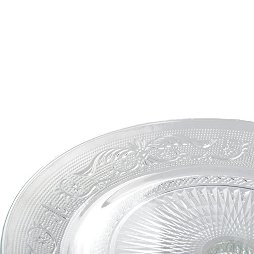 Ø 32,5 cm Tortenplatte Glas Kuchenplatte Tortenständer Kuchenständer HA-001TP - 2