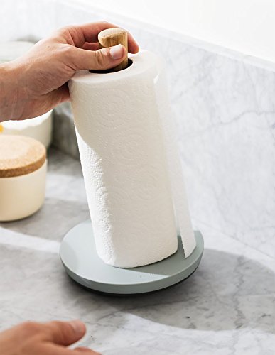 Berghoff Leo Eiche Holz Tisch Küche Handtuchhalter, Licht Grau - 3