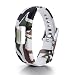 Produktbild samLIKE Armband für Garmin vivofit 4, Fashion Ersatz Handgelenk Silikon Band Strap Sport Bands Smartwatch, 230MM Bandlänge (G)